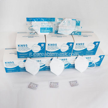 Respiratore per maschera facciale KN95 utilizzabile